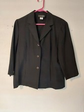 Vintage Requirements Blazer Jacket Women's Size 10 Black