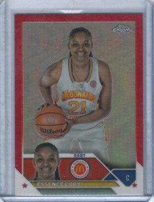 2023 Topps Chrome McDonald's Essence Cody #74 Red Refractor Rookie RC #5/5 