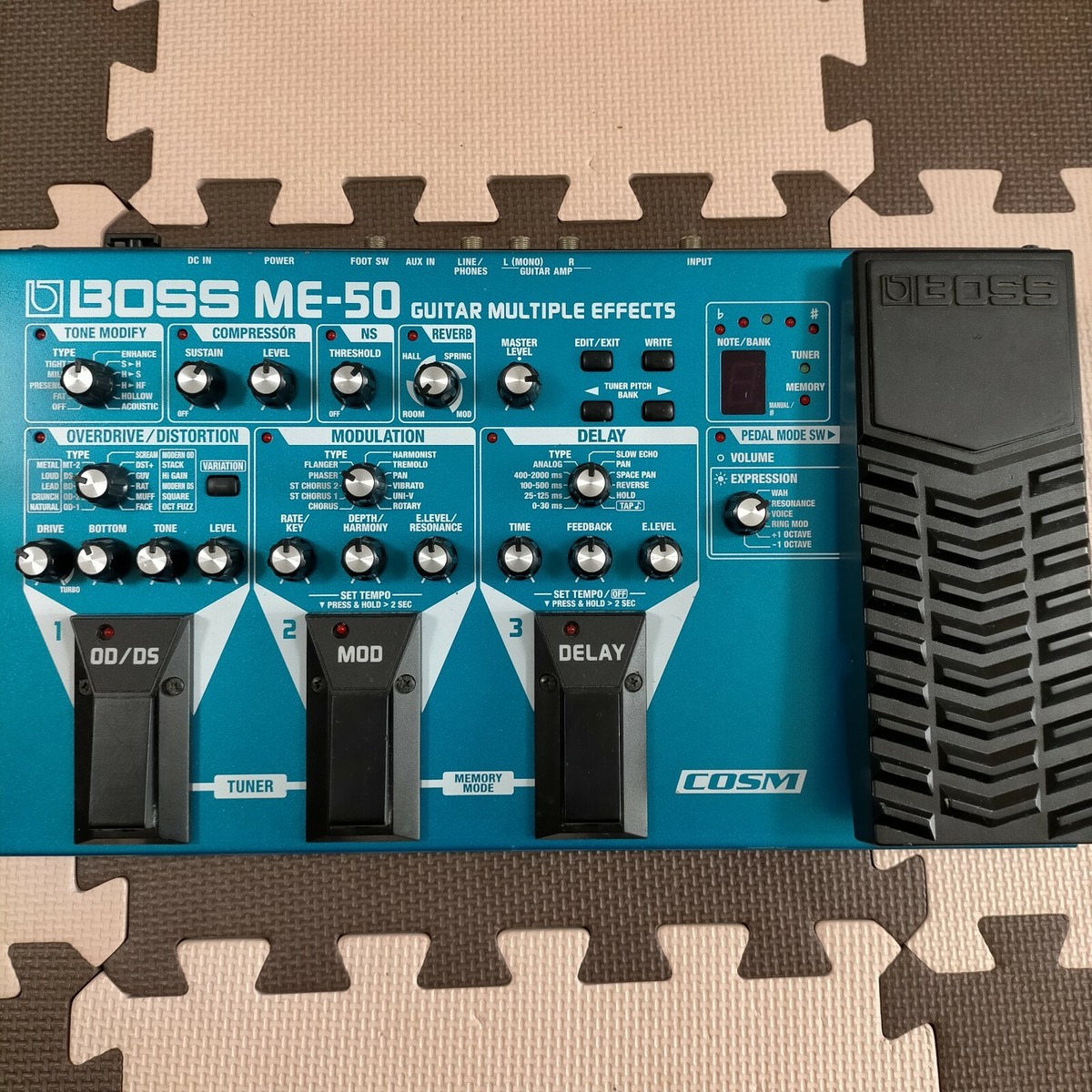 BOSS MEー50 Amazon.com: Boss ME-50 Multi-Effects Guitar Pedal : Musical