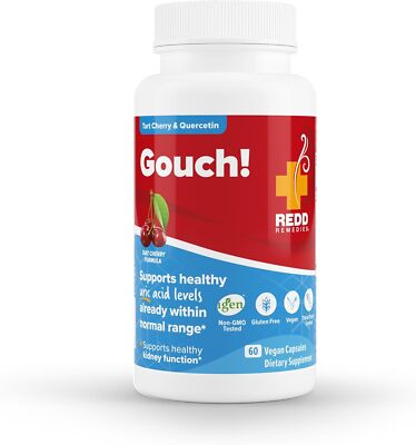 Redd Remedies, Gouch!, Supplement Support for Joints and Uric Acid Levels, Tart