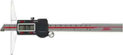 SPI 0'' to 8'' Electronic Depth Gage 0.0015'' Accuracy, 0.0005'' Resolution, 4'' B...