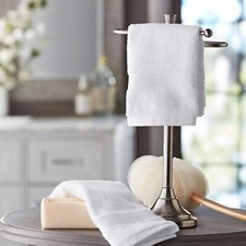 Member's Mark Hotel Premier Collection 100 Cotton Luxury Washcloth, 2-Pack,