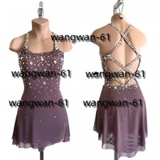 257 Competition lce Skating Dress Girl Woman Figure Skating Dresses Costume