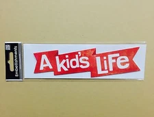 NIP Me & My Big Ideas A Kid's Life Banner Embellish Scrapbook Sticker Journal