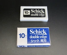 SCHICK VTG D/E 10 BLADE DISPENSER JAPAN MARKET Made In Germany UNUSED COND. #4