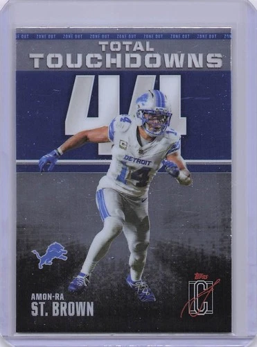 2025 Topps Signature Amon-Ra St. Brown Base (RAW)