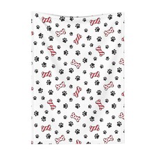 Dog Paw Blanket, 30"x40", Christmas Santa Claus Xmas