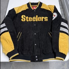 Pittsburgh Steelers Varsity leather Jacket NFL Football
