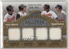 2009 Ballpark Collection Nick Markakis Nate McLouth Adam Jones Ryan Braun 0jd0