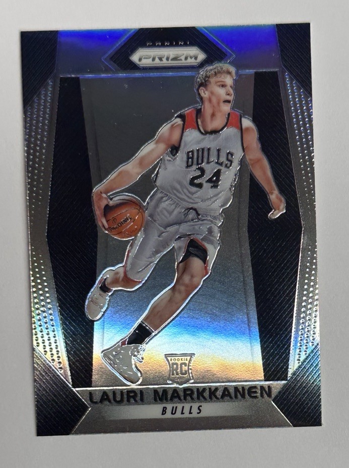 2017-18 Panini Prizm Silver Lauri Markkanen Rookie RC #247