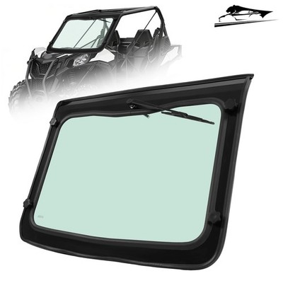 Full Glass Windshield For Can-Am Maverick Sport Trail 800 1000 2018-2021 19 UTV