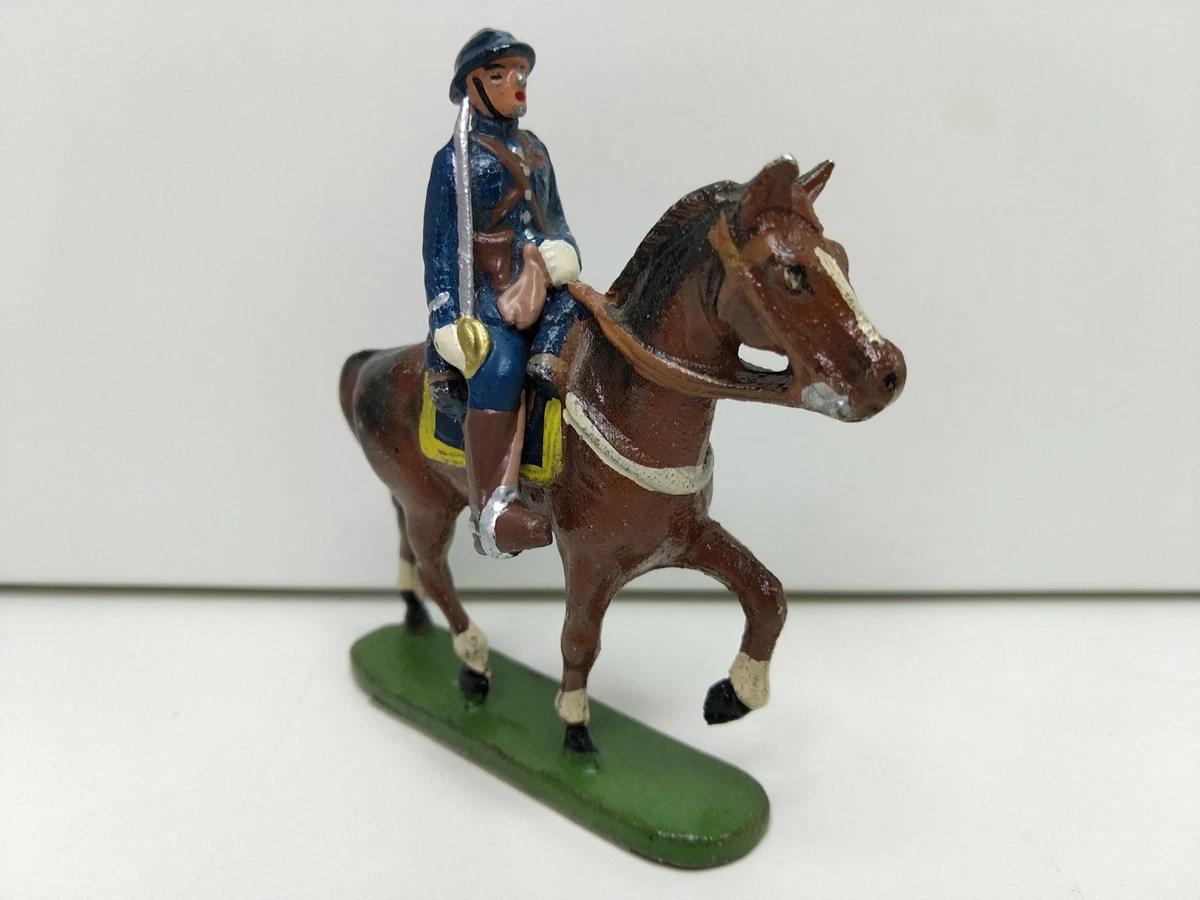 Figurine Quiralu Cavalier Du Cadre Noir - Aluminium 60mm - Collection Française