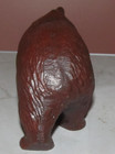Vintage Red Brown Grizzly Kodiak Bear Composite Resin Figurine 3" x 2" x 5.25" — photo 4