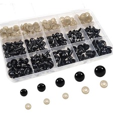 TOAOB Sicherheitsaugen Set für Häkeltiere – 150 Stück in Verschiedenen Größen