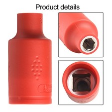 Nut Insulated Socket Wrench with 38 Ratchet Head Connector Safety Tool 1000V