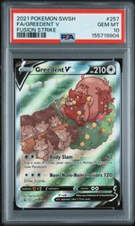 Greedent V (Alternate Full Art) 257/264 Fusion Strike