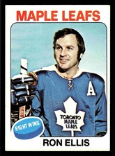 1975-76 Topps Ron Ellis #59 - Toronto Maple Leafs