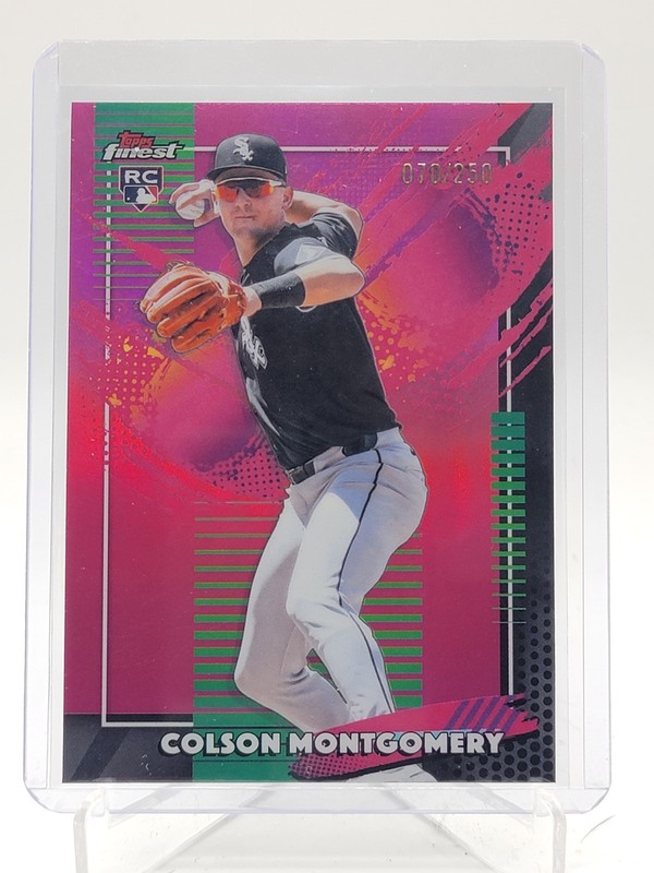 COLSON MONTGOMERY 2026 TOPPS FINEST RARE ROOKIE PINK REFRACTOR /250 #291 Q3967