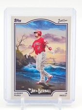 ALBERT PUJOLS 2025 TOPPS X BOB ROSS JOY OF BASEBALL #65 ANGELS Q3735
