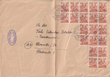 10-fach-Frankatur 1948, W&auml;hrungsreform, Reichenbach  1.7.48