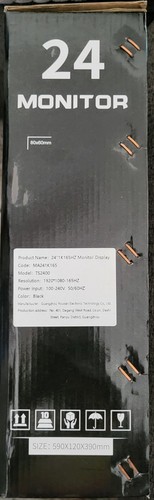 24" Tiansu 1K 165 Hz Monitor - Picture 4 of 10