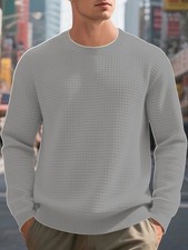 Export Quality English European And American Sizes Jacquard Round Neck Hoodie Fo