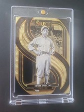 Eddie Collins 2025 Panini Select Premier Level  GOLD SUPERFRACTOR 1/1 HOF RARE