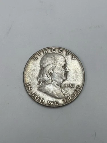 New Listing1951 Franklin Silver Half Dollar