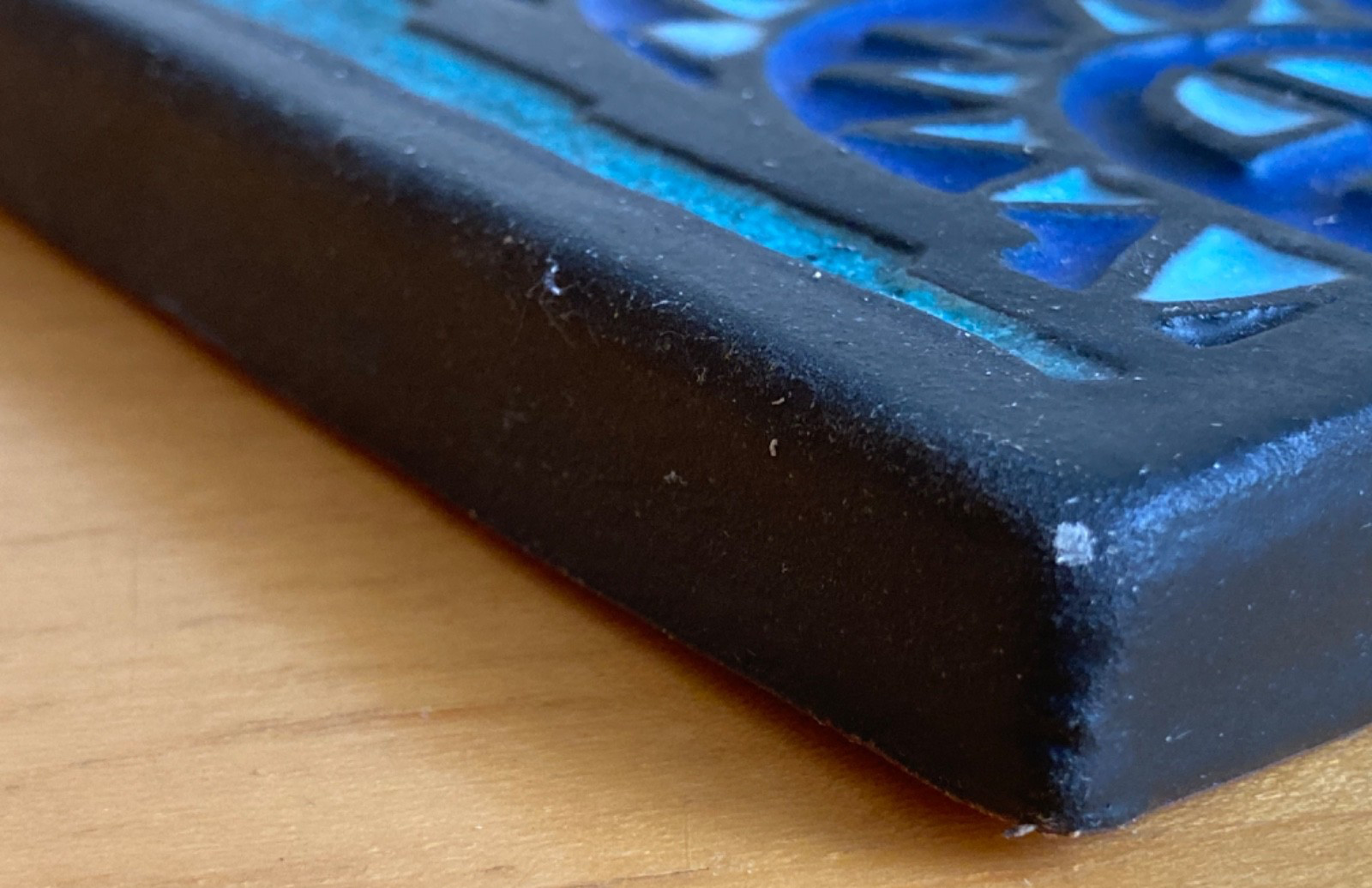 Spalding Studio Chrysler Building Tile Pottery Wall Art Doug DS Rare Flaws Wear