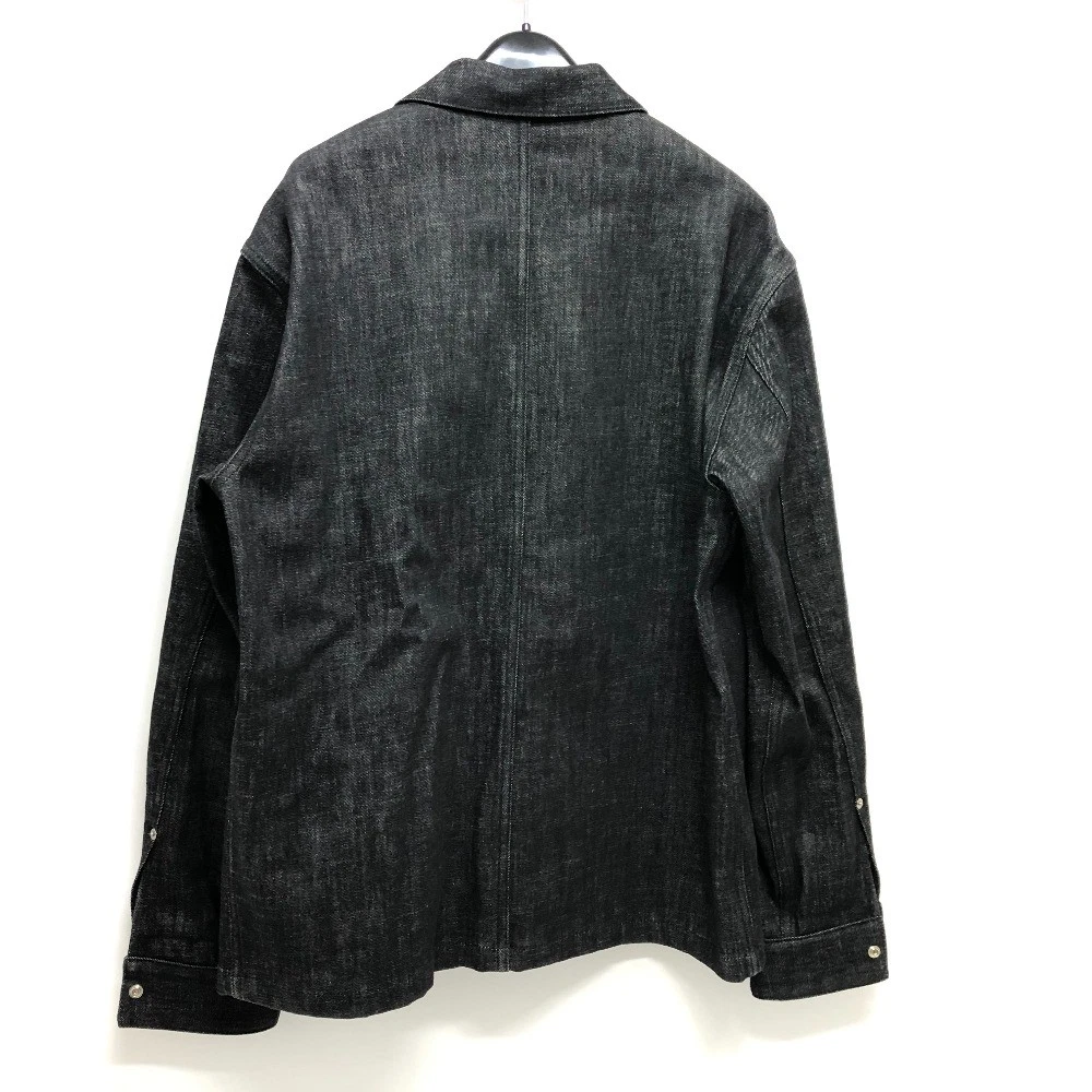 Dior 033D490A291X 22S Oblique Apparel Giacca Denim Denim Denim Nero