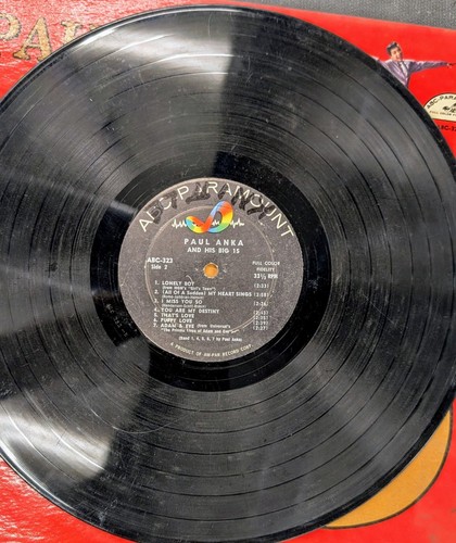 LOT Of 5 LPs The Ventures Kingston Trio Paul Anka & More! Great Music!! - Picture 10 of 16