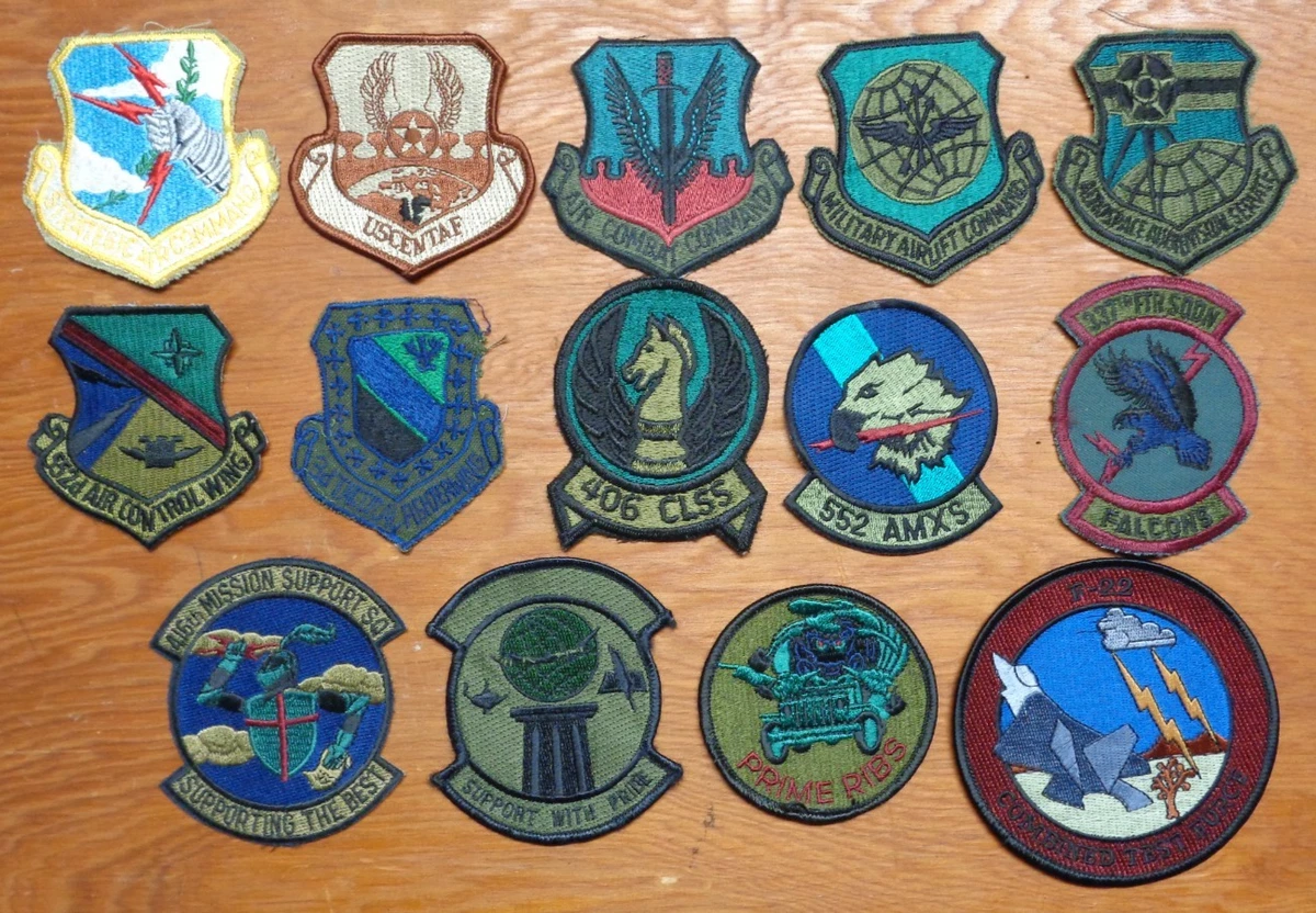 Usaf Patches In Military Original Period Items (1976-1989) for