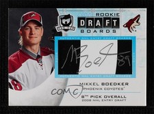 2008 Upper Deck The Cup Rookie Draft Boards /25 Mikkel Boedker #DB-MB Auto 0ll