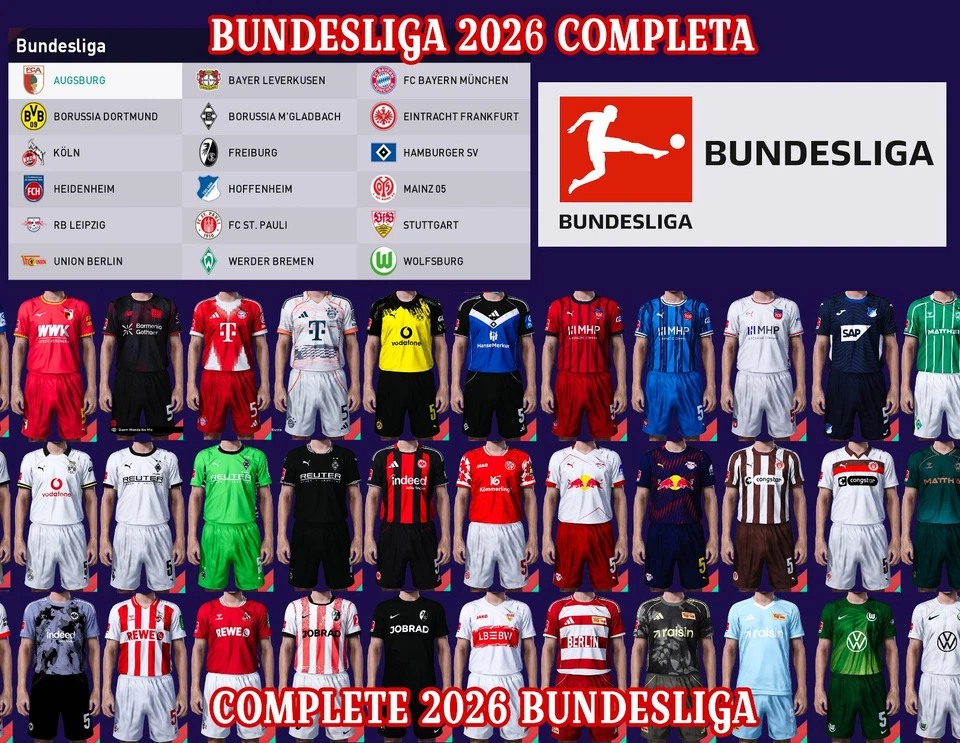 🔴 ORIGINAL PATCH - PES 2021 OPTION FILE 2025 2026 - KITS 2026 - PROFESSIONAL 🔴 - Immagine 4 di 4