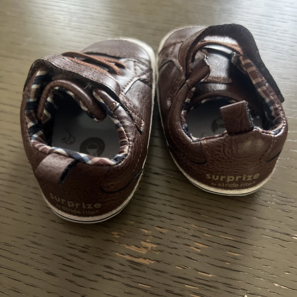 Zapatos Lee Surprize by Stride Rite Limitless Marrón Infantil 12-18 meses Foto 3 de 4