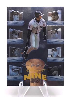 Ken Griffey Jr. 1998 Topps Chrome Clout Nine #C8 Seattle Mariners 1 Owner Sharp!