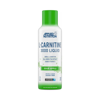 Applied Nutrition L-Carnitine 3000 Liquid (480ml) Sour Apple (41,46 EUR/L)
