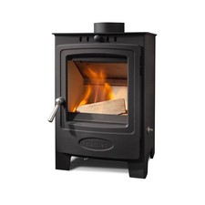 Arada Multifuel Stove 4.8KW Solution 5 Compact Ecodesign Defra Approved Log Wood