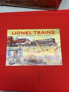 Vintage 1956 Lionel Trains With Magne Traction Catalog