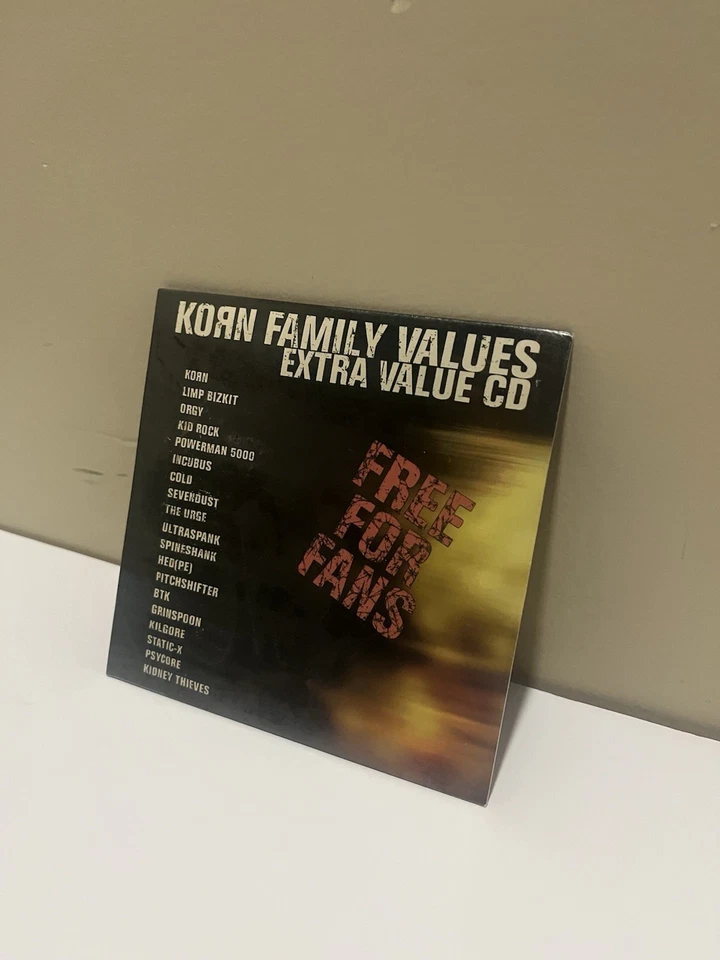 KoRn Family Values Extra Value CD - 1998, CD Promo W/Insert - Brand New Sealed - Image 2 of 4