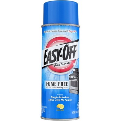 2 Pack Easy-Off Fume Free Oven Cleaner Aerosol, Lemon, 14.5 oz