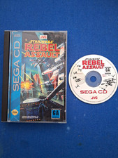Star Wars: Rebel Assault (Sega CD, 1993) Complete CIB Tested/Works VG Condition 