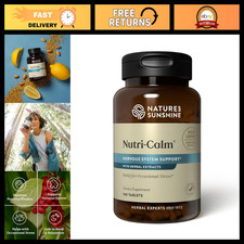 Natural Anxiety Relief Supplement - Nutri-Calm 100 Tablets for Stress