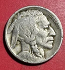 1919 US Buffalo Nickel! "Philadelphia" Mint FINE! Old US Coin!
