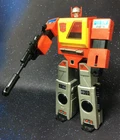 TRANSFORMERS BLASTER 1984 G1 AUTOBOT HASBRO TAKARA *ORIGINAL BACK PANEL VERSION