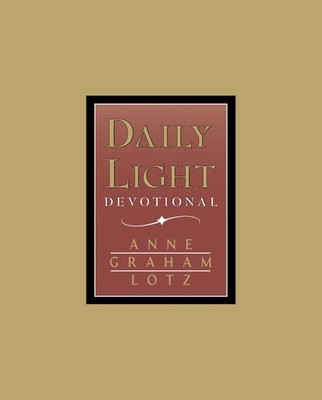 Daily Light Devotional-Burgundy Bonded Leather