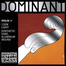 4/4 Dominant Violin D String - Aluminum/Perlon: Thin/Weich