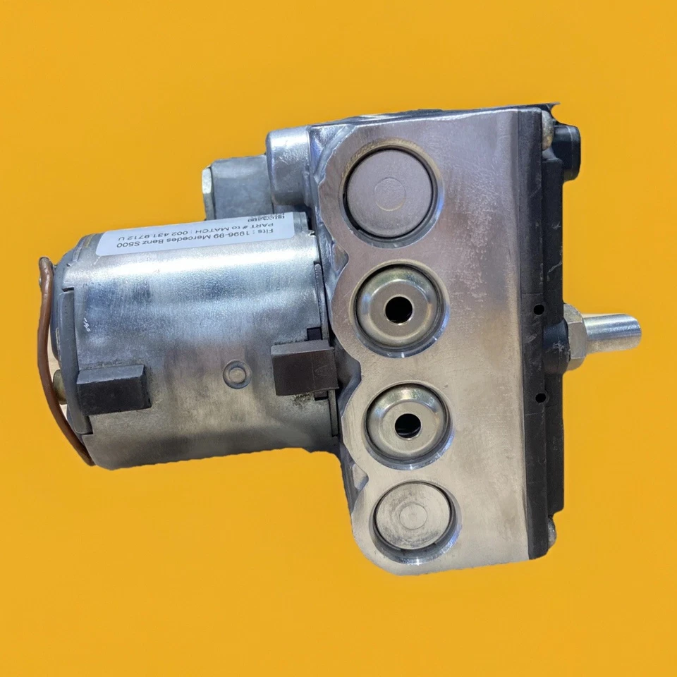 Bomba de freno ABS 1996 - 99 Mercedes Benz S500 | 002 431 9712 U restaurada Foto 3 de 4