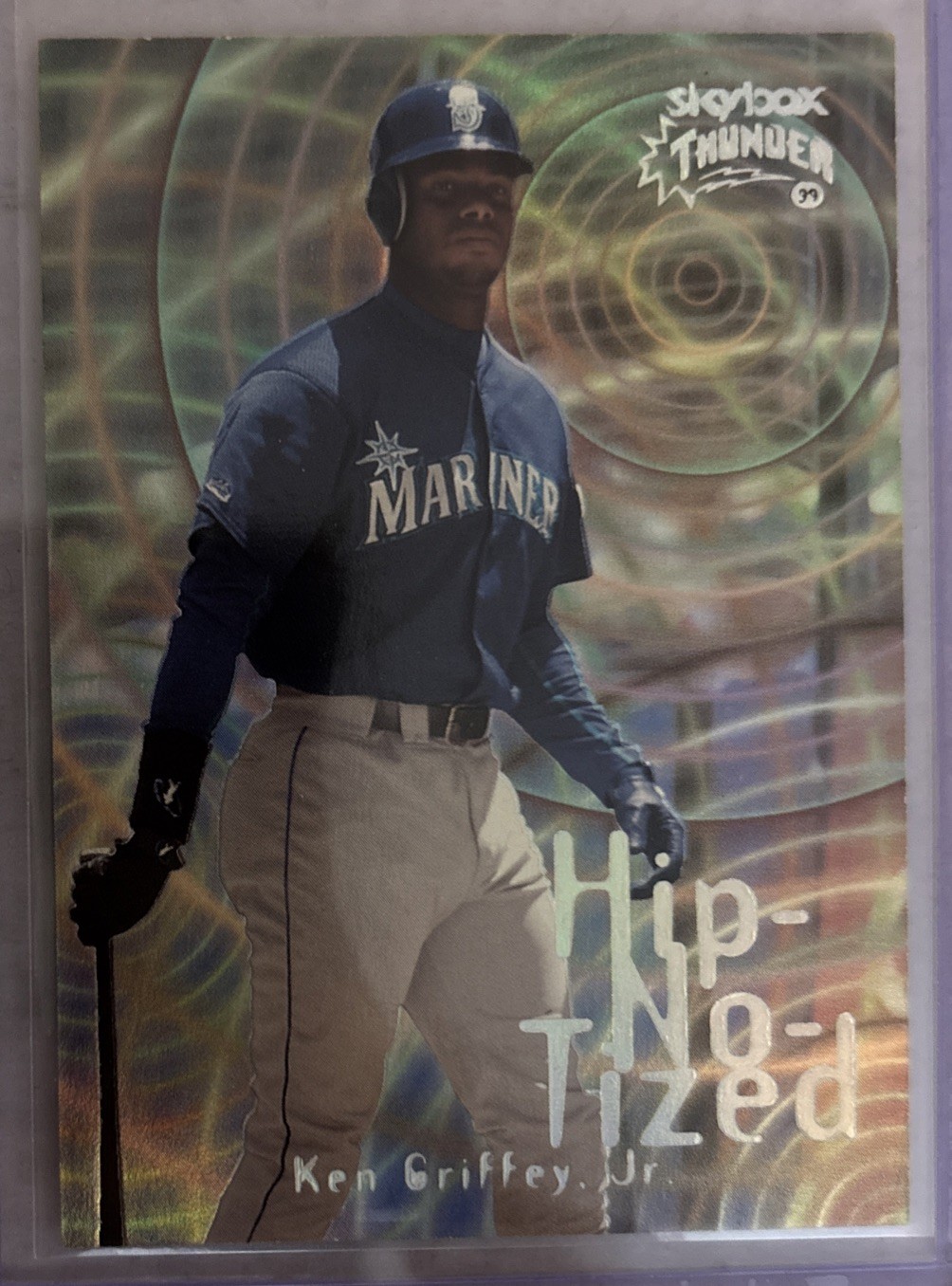 1999 Skybox Thunder Ken Griffey Jr. Hip No Tized #4 H Mariners