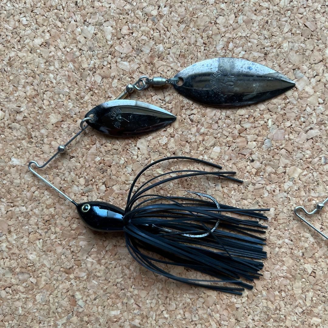 Evergreen Spinnerbait Set 16g & 10g Hard Lures Fishing Tackle New - Image 2
